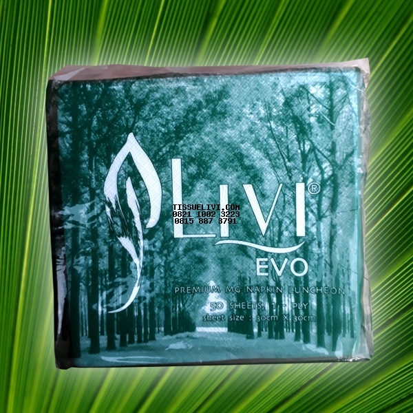 Napkin Luncheon MG Livi Evo Premium 60 Pack X 50 Sheet / Dus